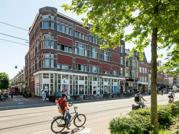 vooraanzicht vijzelgracht 21 te amsterdam